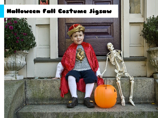 Halloween Fall Costume Jigsaw