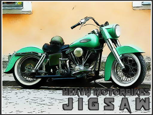 Heavy Motorbikes Jigsaw